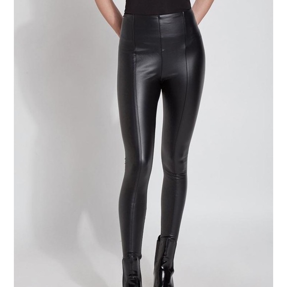 Lysse Pants - Lysse pleather leggings